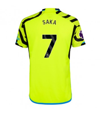 Arsenal Bukayo Saka #7 Replica Away Stadium Shirt 2023-24 Short Sleeve